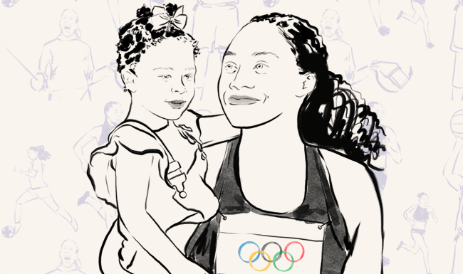 10 Mütter bei den Olympischen Spielen dieses Sommers zu sehen