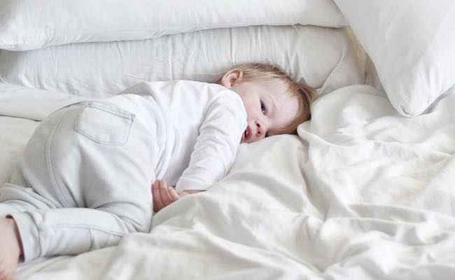 Kleinkindschlaften können grob sein