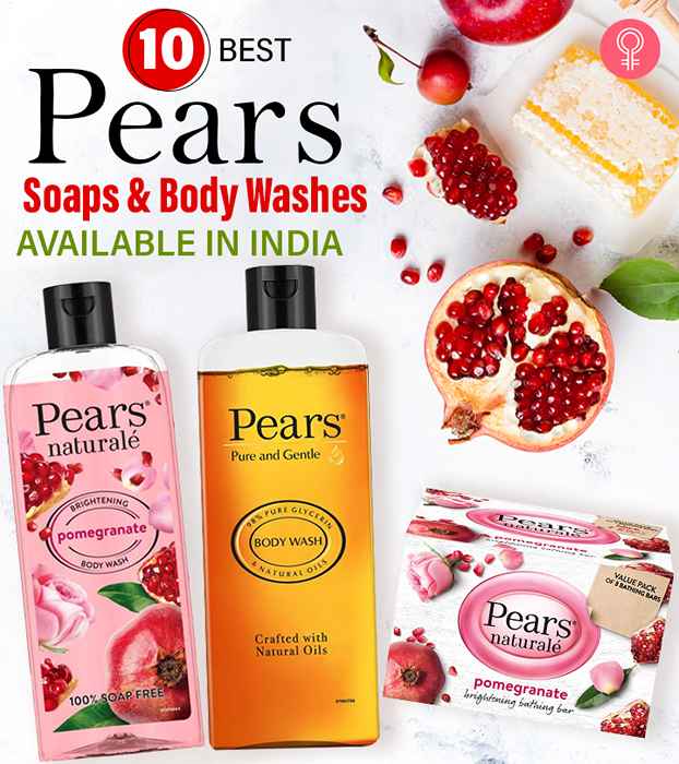 10 mejores jabones de peras y lavados corporales disponibles en India