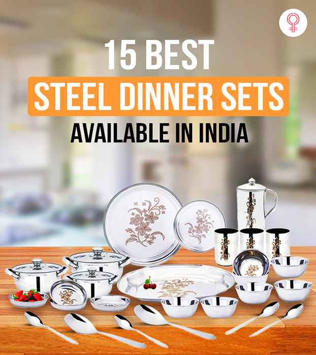 10 mejores sets de cena de acero disponibles en India