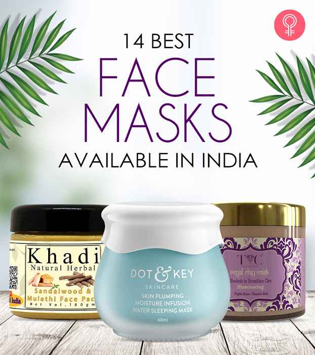 14 mejores máscaras faciales disponibles en India