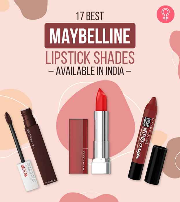 17 mejores tonos de lápiz labial Maybelline disponibles en India