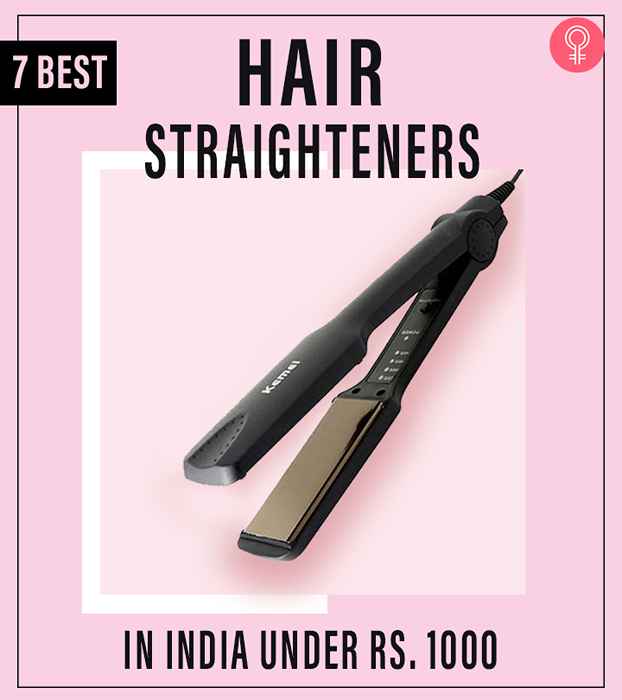 7 mejores alisadores para el cabello en India bajo RS. 1000