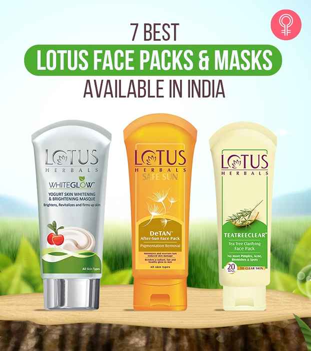 7 mejores paquetes y máscaras de loto disponibles en India
