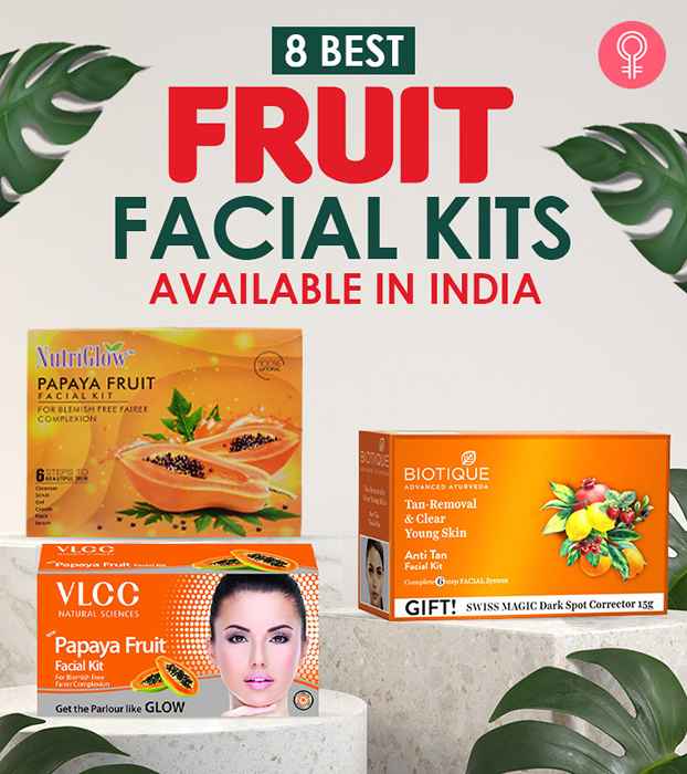 8 mejores kits faciales de frutas disponibles en India