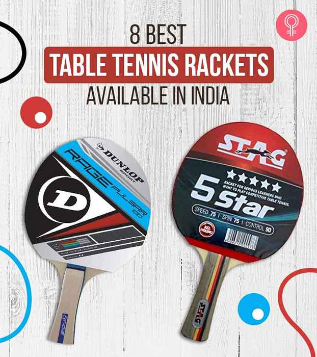 8 mejores raquetas de tenis de mesa disponibles en India