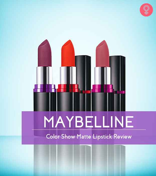Maybelline Color Show Matte Lipstick Review