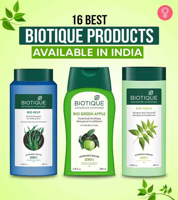 Elija estos 16 mejores productos biotique disponibles en India para el mejor cuidado del cabello