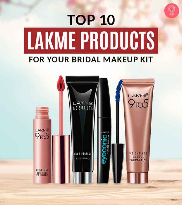 Los 10 mejores productos Lakmé para su kit de maquillaje nupcial