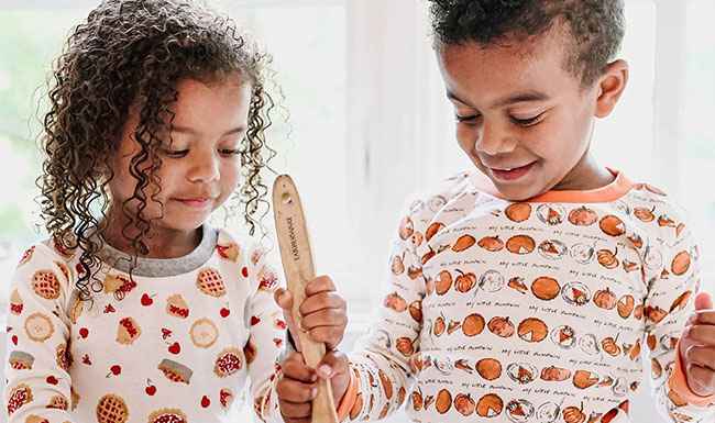 16 lindo pijama de acción de gracias para bebés y niños