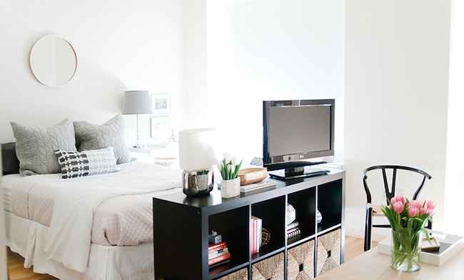 Small Space Living 5 Ideas de diseño de apartamentos de estudio